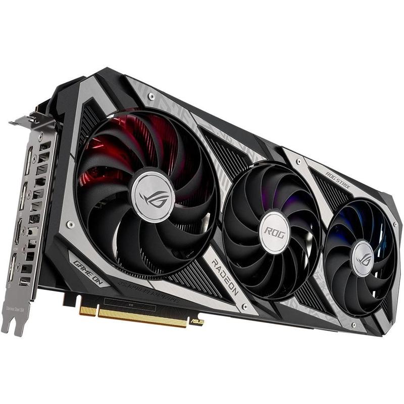 Placa de Vídeo RX 6750 XT O12G Gaming Asus ROG Strix, 12GB GDDR6